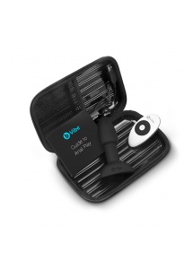 Plug z kuleczkami zdalnie sterowany - B-Vibe Rimming Petite Remote Control Plug  Czarny