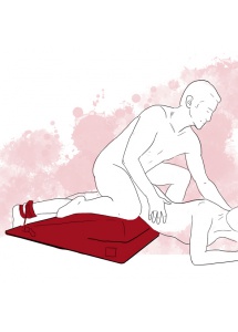 Podparcie do seksu i bondage - Liberator Black Label Ramp Black  