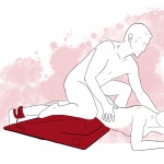 Podparcie do seksu i bondage - Liberator Black Label Ramp Black  