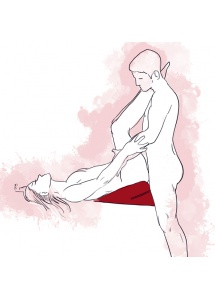 Podparcie do seksu - Liberator Wedge Red