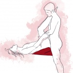 Podparcie do seksu - Liberator Wedge Red