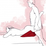 Podparcie do seksu - Liberator Wedge Red