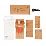 Podręczny mały wibrator masażer - Love Not War Amore Pomarańczowy