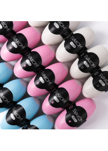 Podręczny masturbator - Svakom Hedy Masturbator Pale Blue 6 szt