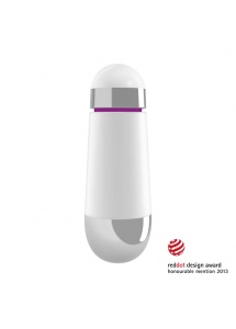 Podręczny mini wibrator - Ovo W2 Bullet Vibrator  Srebrny