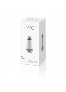Podręczny mini wibrator - Ovo W2 Bullet Vibrator  Srebrny