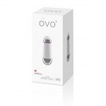 Podręczny mini wibrator - Ovo W2 Bullet Vibrator  Srebrny