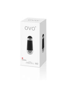 Podręczny mini wibrator - Ovo W2 Bullet Vibrator  Czarny