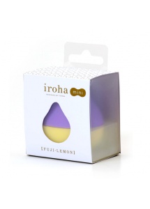 Podręczny stymulator łechtaczki - Iroha by Tenga Mini Fuji Vibrator cytryna