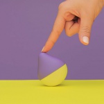 Podręczny stymulator łechtaczki - Iroha by Tenga Mini Fuji Vibrator cytryna