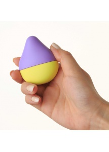 Podręczny stymulator łechtaczki - Iroha by Tenga Mini Fuji Vibrator cytryna