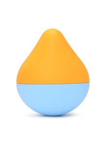 Podręczny stymulator łechtaczki - Iroha by Tenga Mini Sora Mikan Vibrator beż