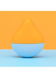 Podręczny stymulator łechtaczki - Iroha by Tenga Mini Sora Mikan Vibrator beż