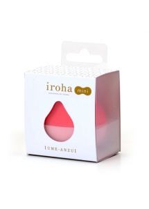 Podręczny stymulator łechtaczki - Iroha by Tenga Mini Ume Anzu Vibrator wiśnia