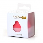 Podręczny stymulator łechtaczki - Iroha by Tenga Mini Ume Anzu Vibrator wiśnia