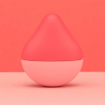 Podręczny stymulator łechtaczki - Iroha by Tenga Mini Ume Anzu Vibrator wiśnia