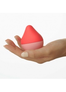 Podręczny stymulator łechtaczki - Iroha by Tenga Mini Ume Anzu Vibrator wiśnia