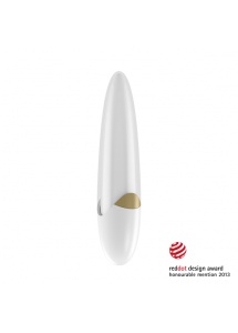 Podręczny wibrator jak pocisk - Ovo D2 Mini Vibe  Biały