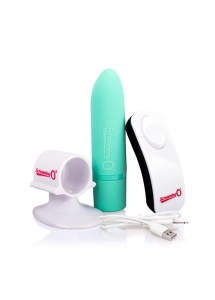 Podręczny wibrator - The Screaming O Charged Positive Remote Control  Zielony