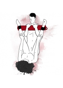 Poduszka z kajdankami - Liberator Talea Speader Bar  