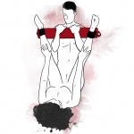 Poduszka z kajdankami - Liberator Talea Speader Bar  