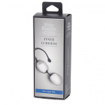 Podwójne kulki waginalne - Fifty Shades of Grey Inner Goddess Silver Jiggle Balls 67g  