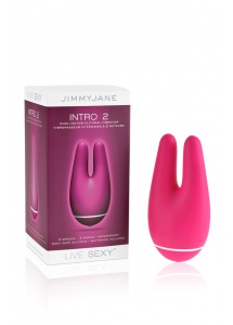 Podwójnie stymulujący masażer łechtaczki - Jimmyjane Intro 2 Dual Motor Clitoral Vibrator 