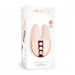 Podwójny masażer łechtaczki - Le Wand Double Vibe Rose Gold  