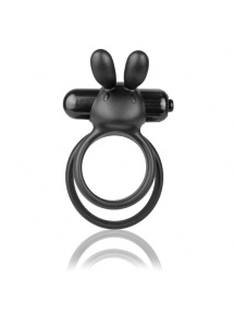 Podwójny pierścień ze stymulatorem - The Screaming O The Ohare XL Black  