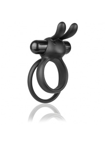 Podwójny pierścień ze stymulatorem - The Screaming O The Ohare XL Black  