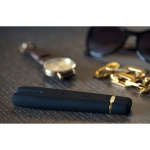 Podwójny stymulator łechtaczki z elastyczną końcówką - Crave Duet Flex Vibrator  Czarny