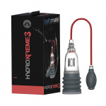 Pompka powiększająca do małych penisów - Bathmate HydroXtreme3 Clear  