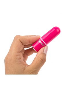 Potężny mini wibrator ze zdalnym sterowaniem - The Screaming O Charged Remote Control Vooom Bullet  Różowy