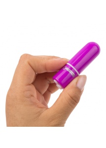 Potężny mini wibrator ze zdalnym sterowaniem - The Screaming O Charged Remote Control Vooom Bullet  Fioletowy