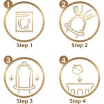 Prezerwatywy bez lateksu - Durex Condoms Nude No Latex 10 szt  