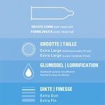 Prezerwatywy bez lateksu - Durex Condoms Nude No Latex XL 10 szt  