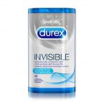 Prezerwatywy cienkie - Durex Invisible Condoms 10 szt 