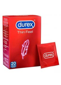 Prezerwatywy cienkie - Durex Feel Thin Condoms 20 szt 