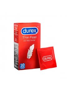 Prezerwatywy cienkie - Durex Feel Thin Extra Thin Condoms 10 szt 