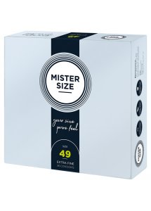 Prezerwatywy dopasowane na miarę - Mister Size 49 mm 36szt