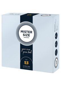 Prezerwatywy dopasowane na miarę - Mister Size 53 mm 36szt