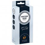 Prezerwatywy dopasowane na miarę - Mister Size 57 mm 10szt