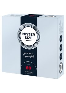 Prezerwatywy dopasowane na miarę - Mister Size 60 mm 36szt