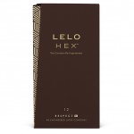 Prezerwatywy nowej generacji - Lelo HEX Condoms Respect XL 12 szt