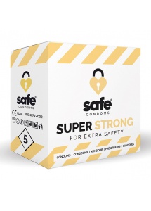 Prezerwatywy wzmocnione - Safe Strong Condoms 5 szt