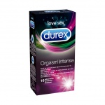Prezerwatywy ze środkiem stymulującym - Durex Intense Orgasmic Condoms 10 szt 