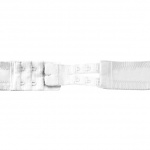 Przedłużki do zapięcia biustonosza 2 haftki - Bye Bra Flexible Bra Extenders 2-Hook - Cieliste x2 & Czarny & Biały