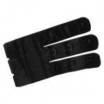 Przedłużanie zapięcia biustonosza 3 haftki - Bye Bra Flexible Bra Extenders 3-Hook - Cieliste x2 & Czarny & Biały