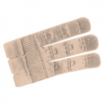 Przedłużanie zapięcia biustonosza 3 haftki - Bye Bra Flexible Bra Extenders 3-Hook - Cieliste x2 & Czarny & Biały