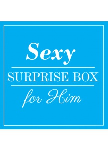 Pudełko niespodzianka z akcesoriami dla panów - Surprise Sex Box For Him